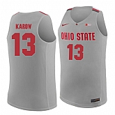 Ohio State Buckeyes #13 Marty Karow Gray College Basketball Jersey Dzhi,baseball caps,new era cap wholesale,wholesale hats